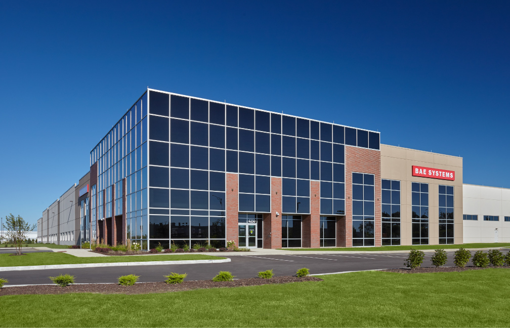 exterior of the bae systems manufacturing facility